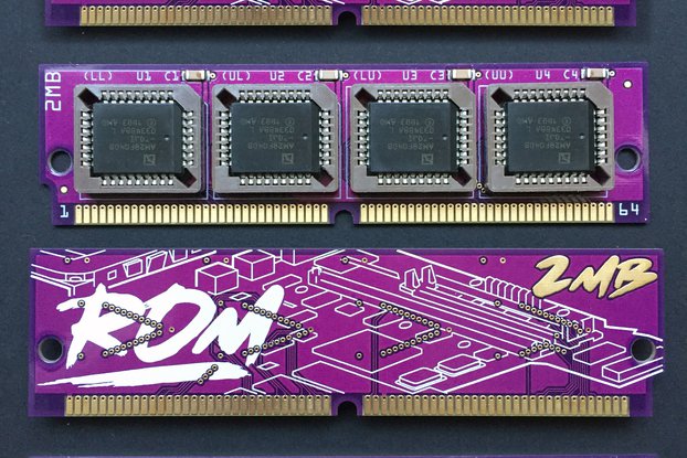 PurpleROM 2MB 64-pin flash ROM SIMM Macintosh