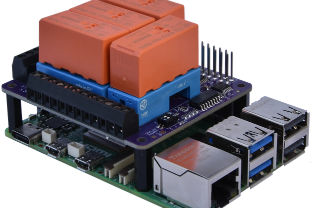 AQEX qReCon Flex Variable Relay HAT @Raspberry Pi