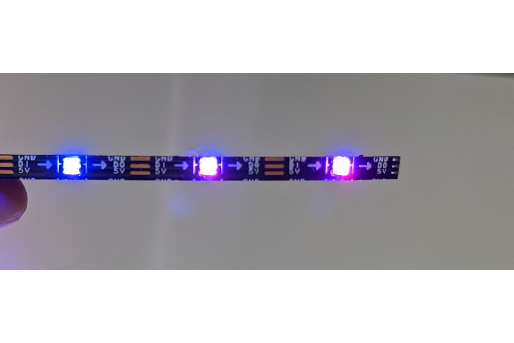 3mm Ultra Thin Digital LED Strip with WS2812B-2020 1
