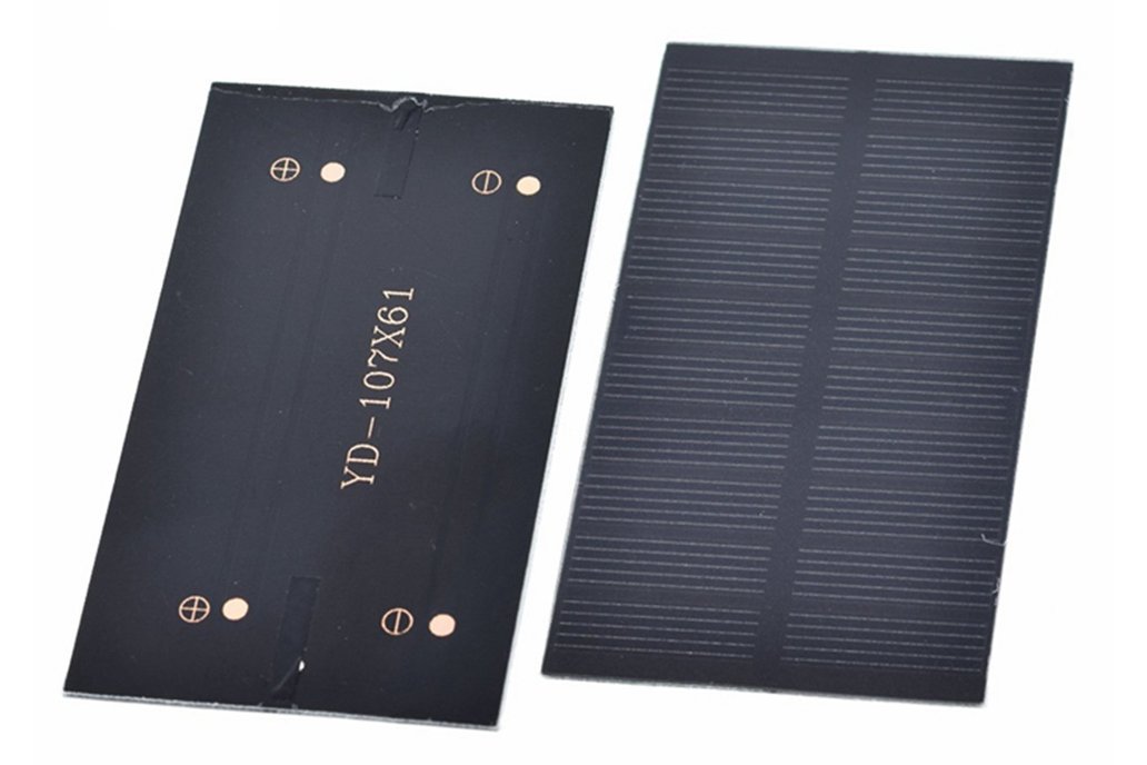 1W 5V Mini Solar Panel Monocrystalline Silicon 1