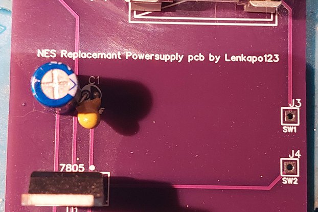 NES Power Supply Circuit Board