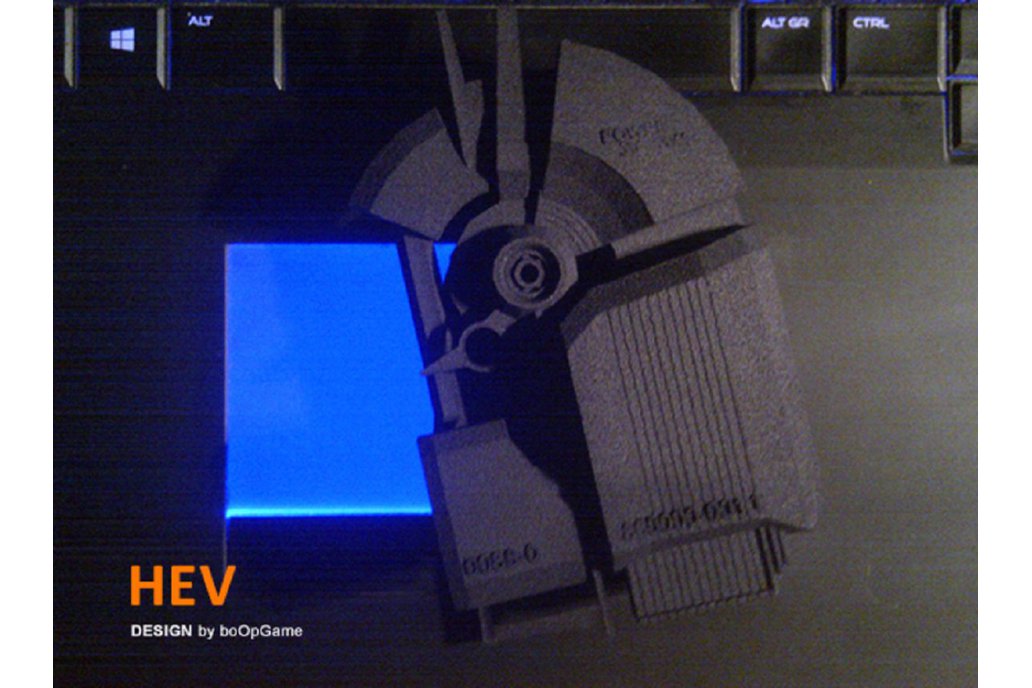 Half-Life 3D Printed HEV Charger Themed Accessory 1