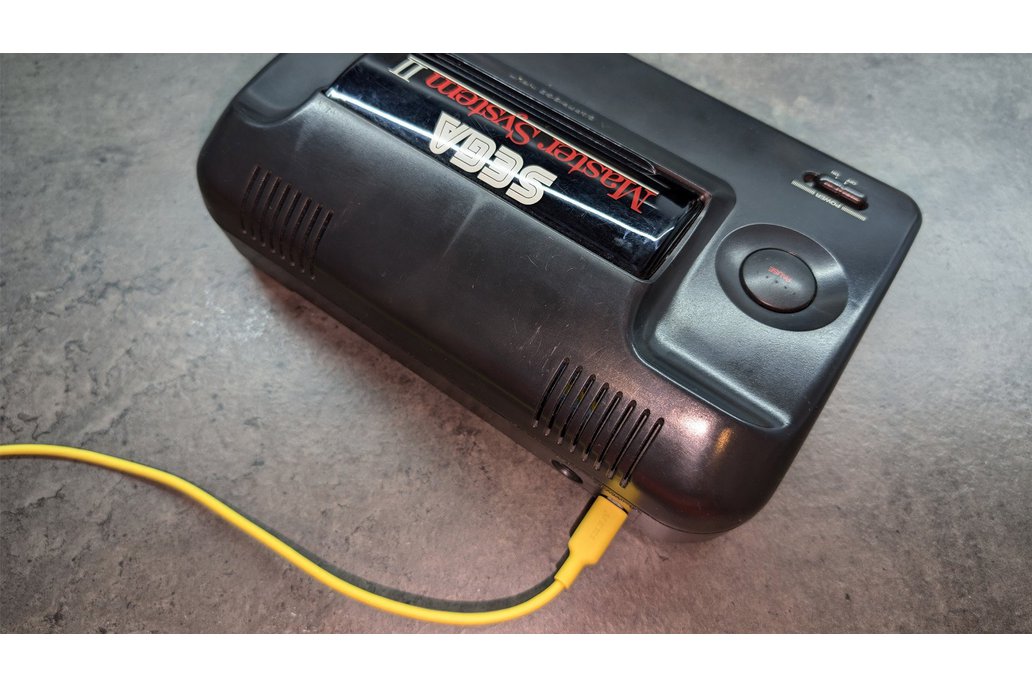 USB-C Mod for SEGA Master System & Mega Drive 1
