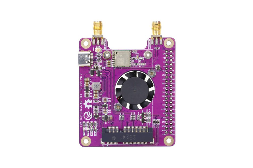 LR1302 868M/915M LoRaWAN Hat for Raspberry Pi 1