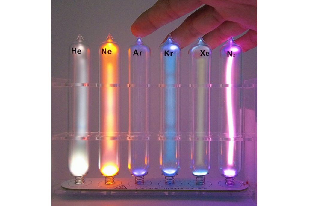 Noble Gas Glass Tube Kit (including 10 gas tubes) 1