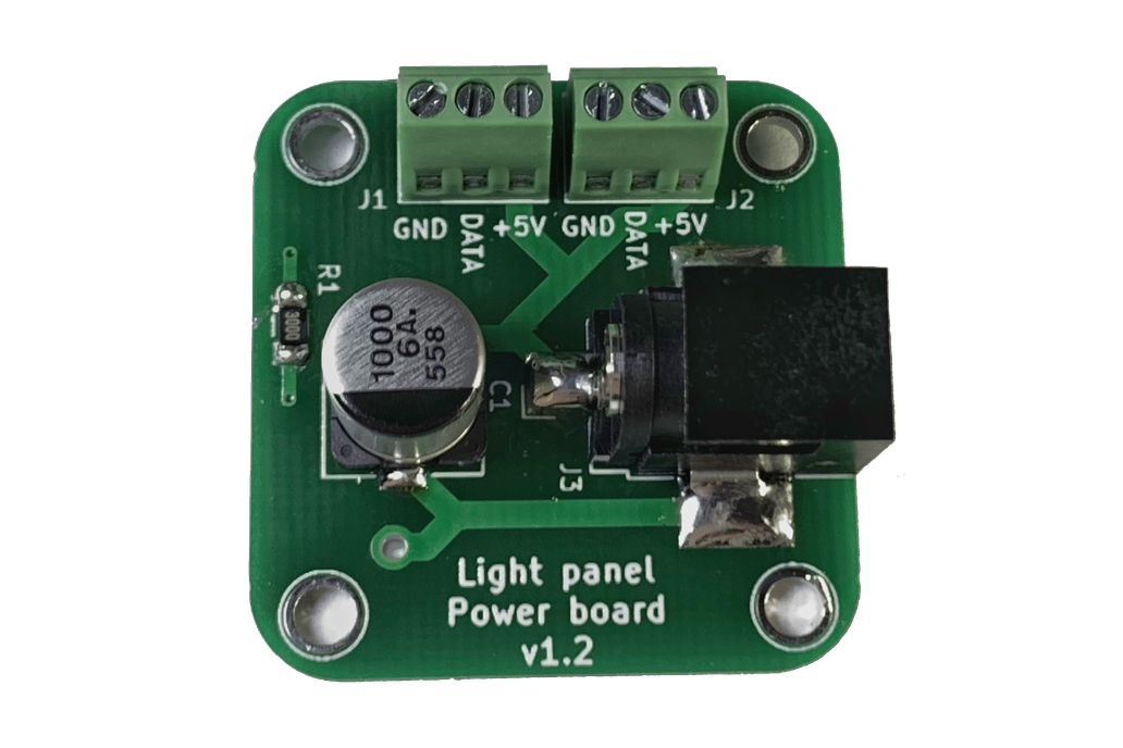 96 and 384 well RGB light panel power board 1