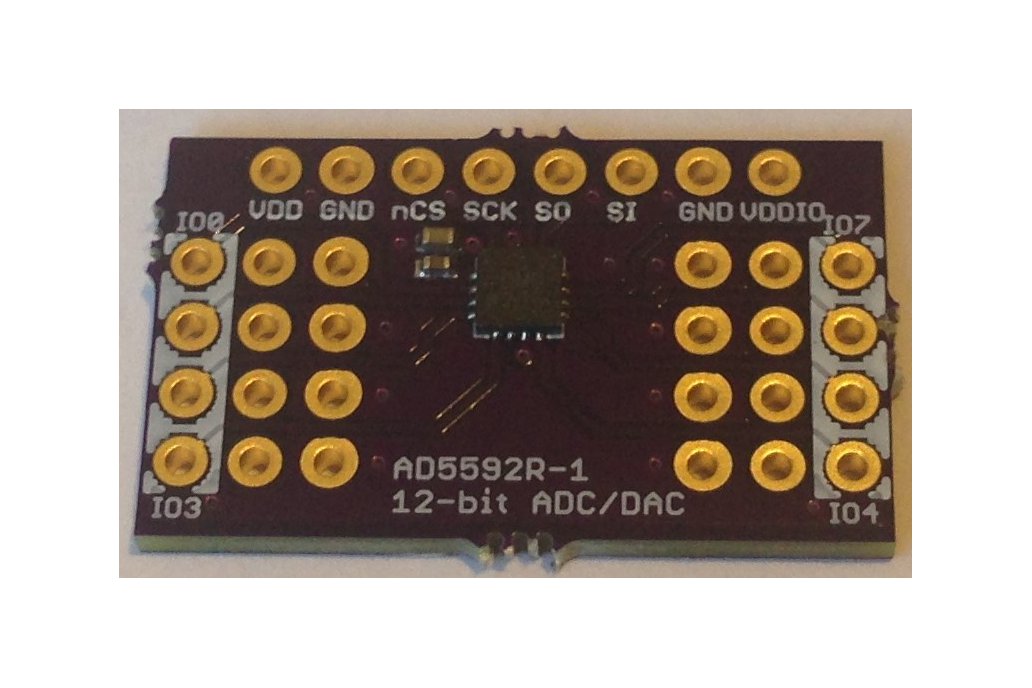 AD5592R 8-channel 12-bit ADC, DAC or GPIO Breakout 1