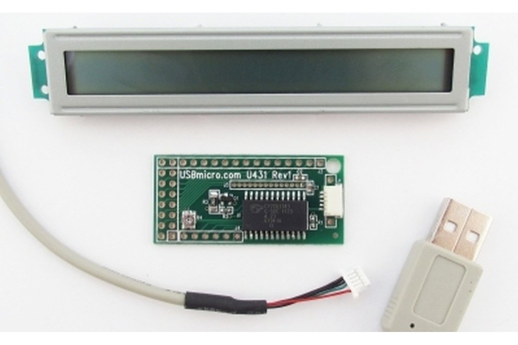 U431 USB LCD Interface w/cable w/LCD 1