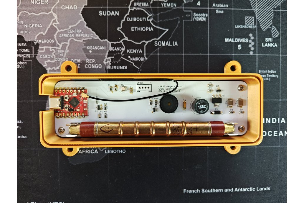 WiFi IoT Geiger Counter - ESPHome - Home Assistant 1