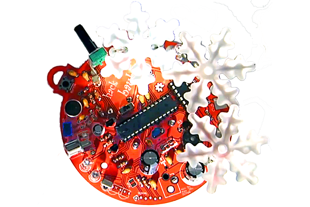 Hack UR Baubles : Arduino Christmas Lights controller : Complete kit : Battery powered version 1