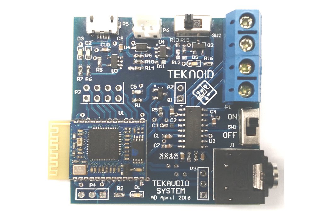 TekAudio Bluetooth Stereo System 1