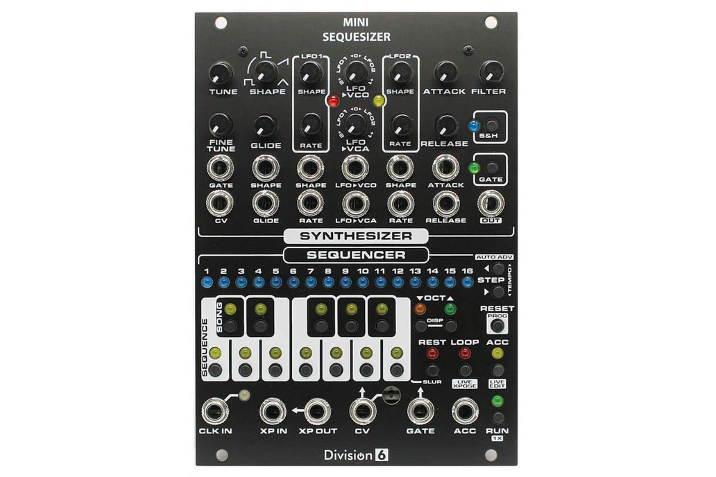 Division 6 Mini Sequesizer - Synth and Sequencer 1