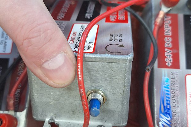 Variable output DC-DC Converter 24v In