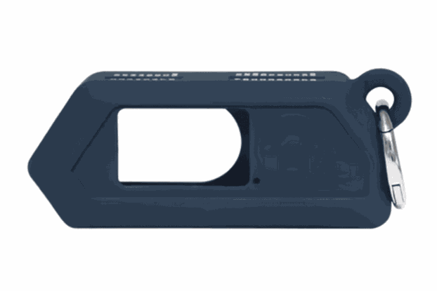 Flipper Zero Silicone Case dark Blu with Carabiner