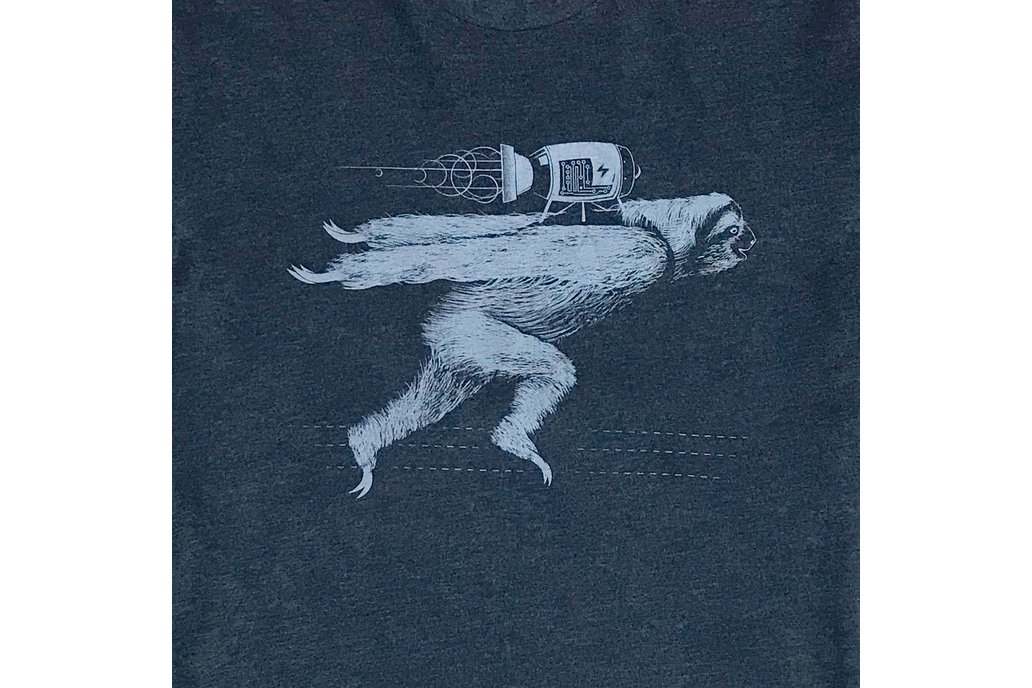 ROCKET SLOTH Graphic T-shirt 1