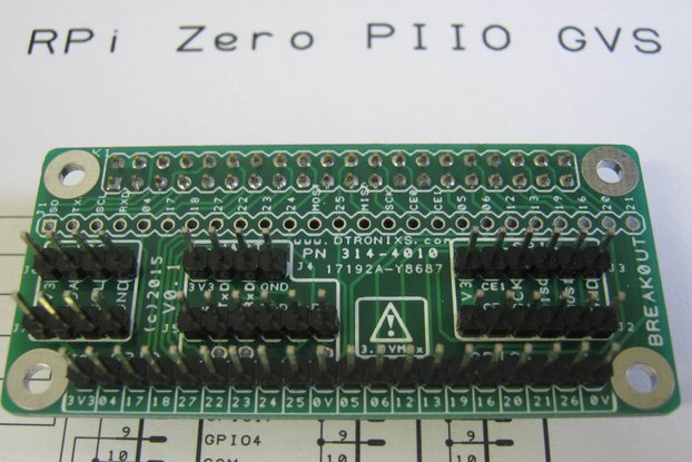 Raspberry Pi Zero - PIIO Breakout! 