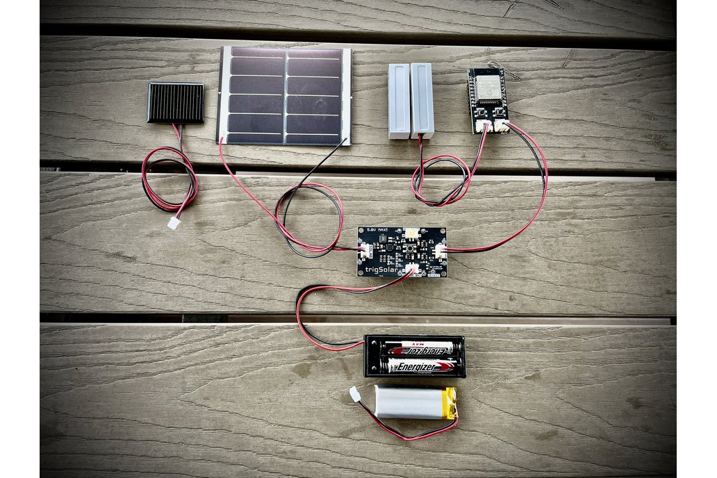 trigSolar - Ultra Low Power Solar Control Board 1