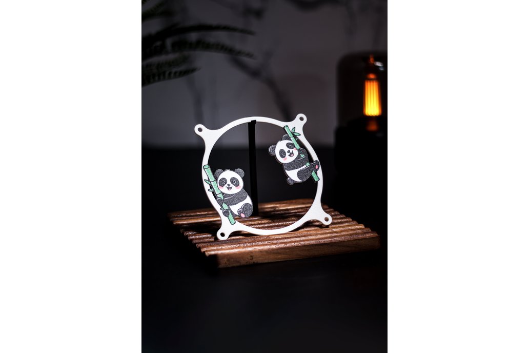 Panda 120mm Fan Cover for Gaming Computers 1