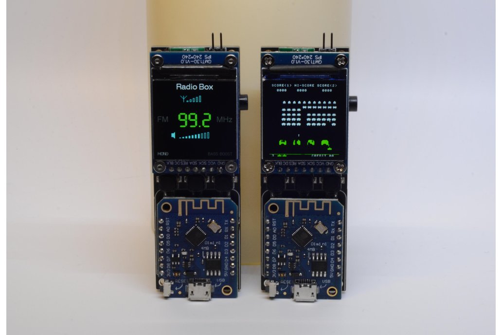 ESP8266 Space Invaders Radio DIY Kit 1