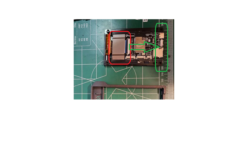 WT32-SC01-PLUS PCB Extender Kit (Relocate SD/USB) 1