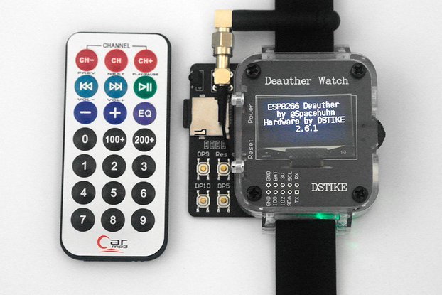 DSTIKE Deauther Watch V4S IR version