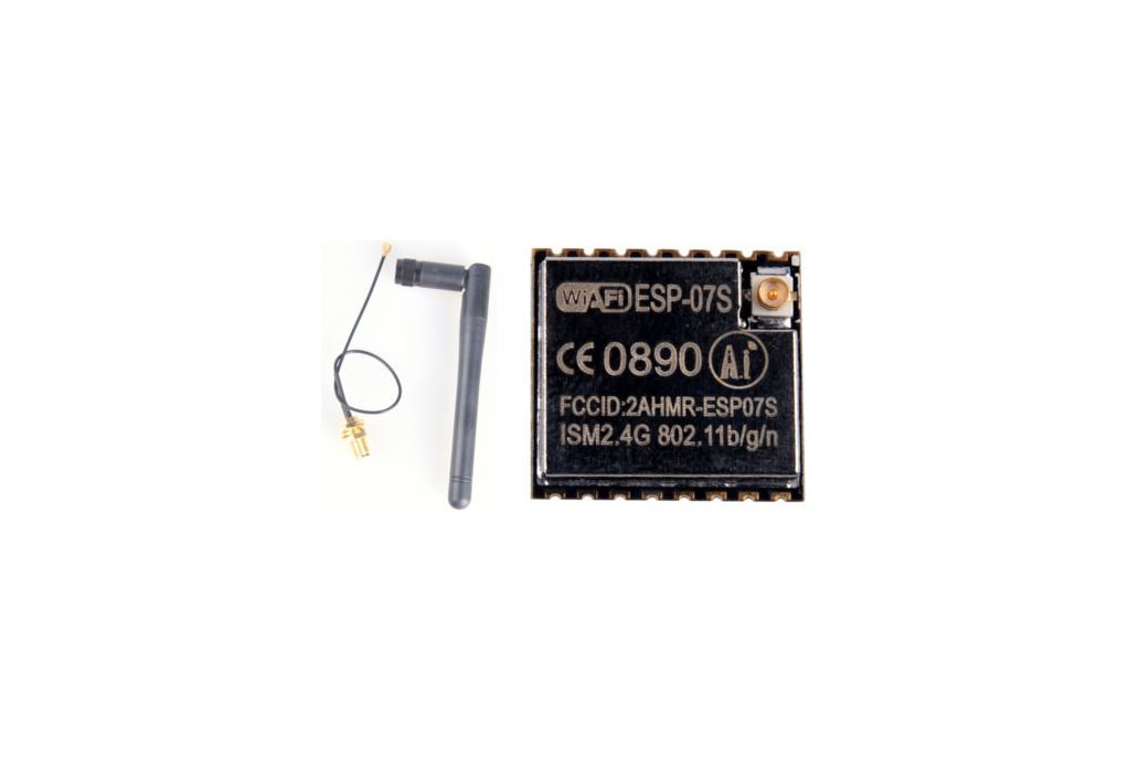 ESP8266 ESP-07 WiFi Module + SMA ANTENNA 1