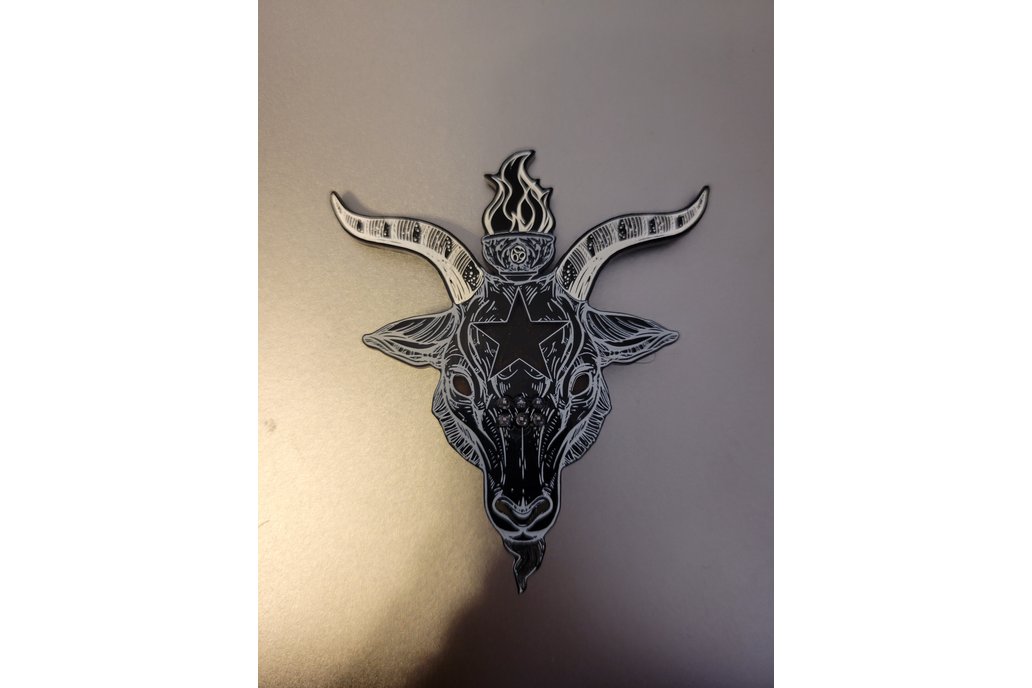 Baphomet Defcon SAO (Black & Silver) 1