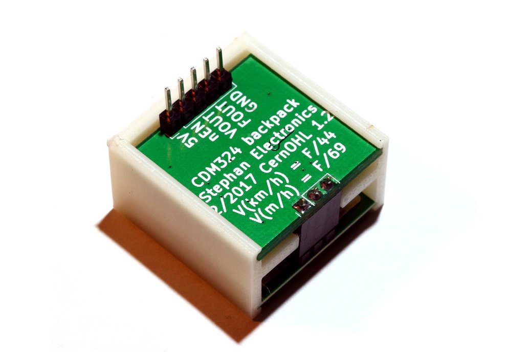 CDM324 Doppler Speed Sensor Arduino Compatible from Stephan