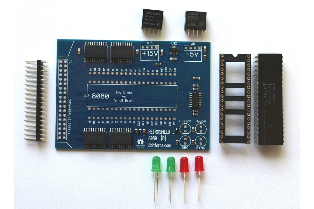 RetroShield 8080 for Arduino Mega 1