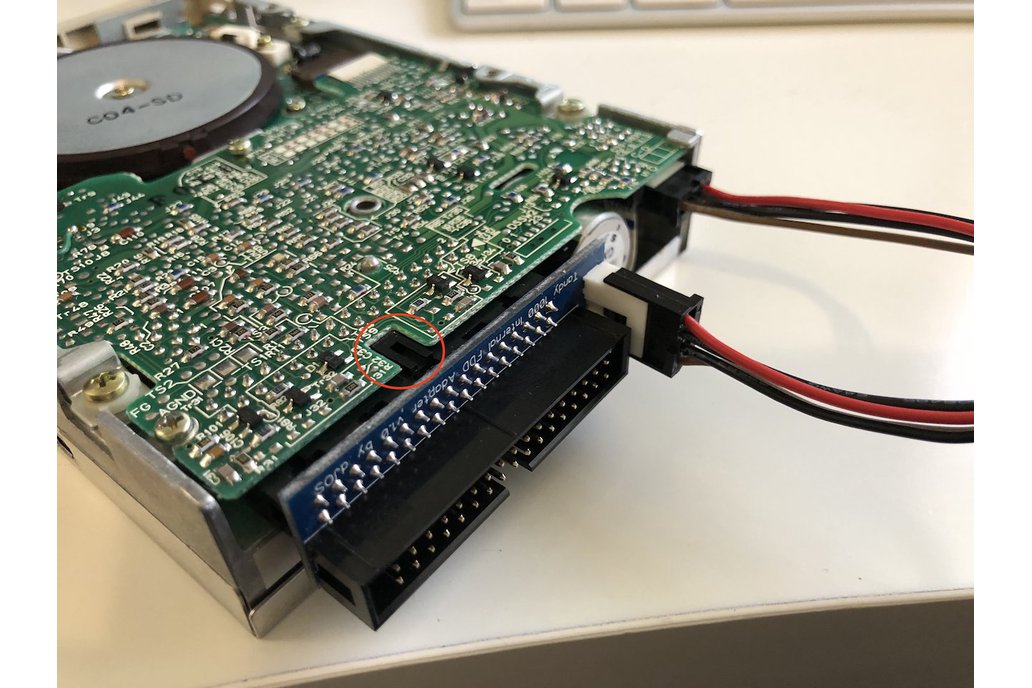 Tandy 1000 EX/HX External Floppy Drive Adapter from Systems