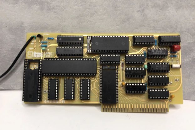 Apple II 80-Column Text Card – ENIG Gold Edition