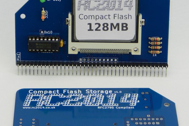 Compact Flash Module for CP/M RC2014 Computer