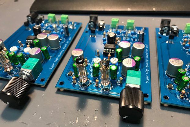 VFD tube power amplifier!