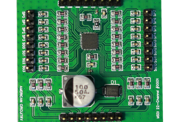 NXP MSDI (p/n: MC33978AES) Breakout Board