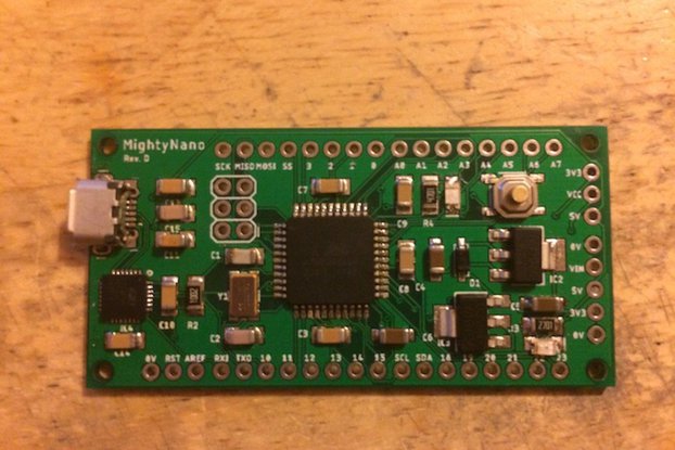 MightyNano 644/1284 MCU board for Arduino