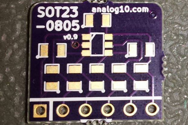 pin^2 0805: Best Breakout Board for SOT23-6