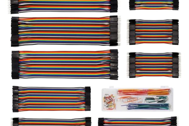 500 Piece Jumper Cable Kit - All Kinds of Jumpers