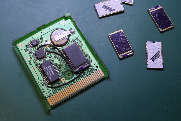 Flash Memory Adapter for some Game Boy Cartridges