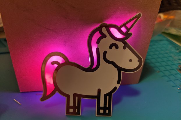 Rainbow Unicorn - Simple kit for a fantastic badge