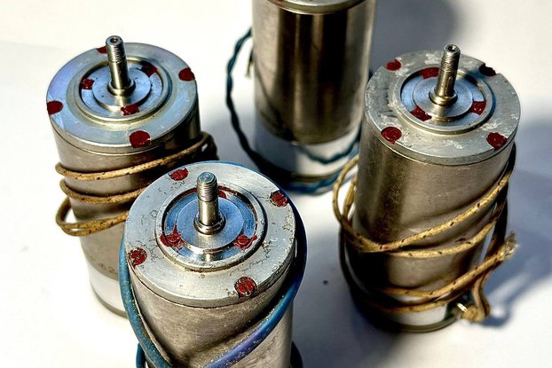 Vintage DPR-62-N1-03 Commutator Motor | Soviet DC