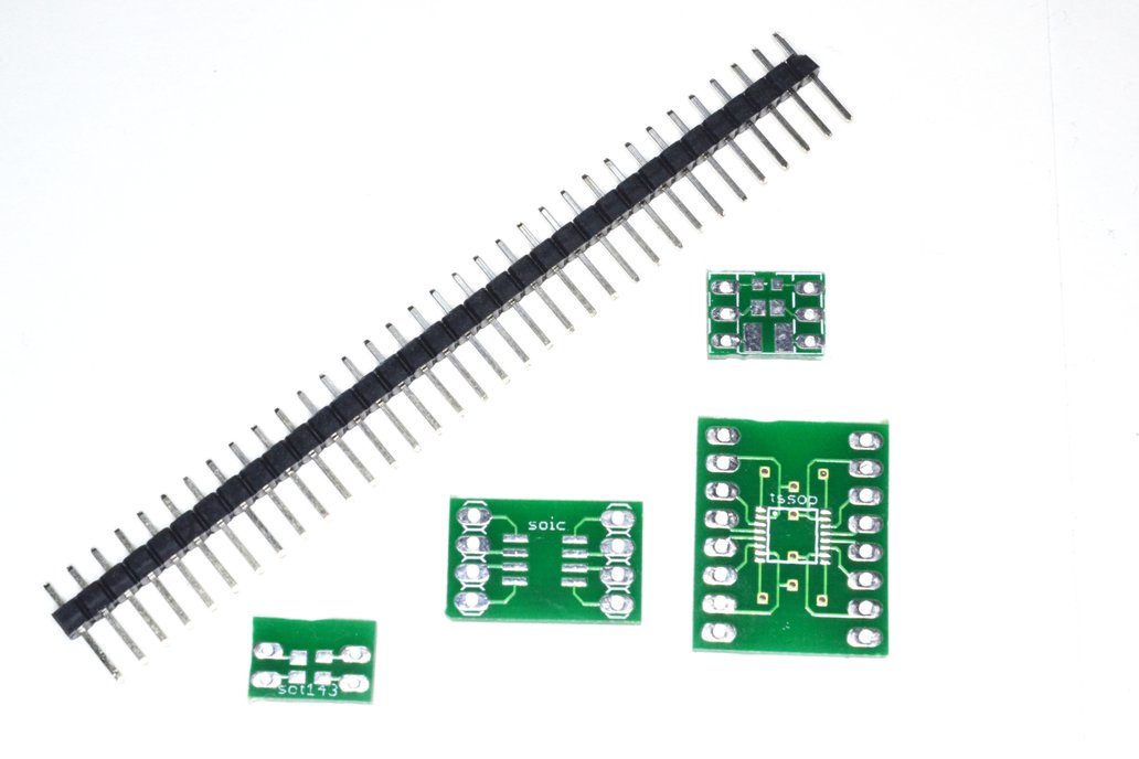 4 PCB breakout board set 1