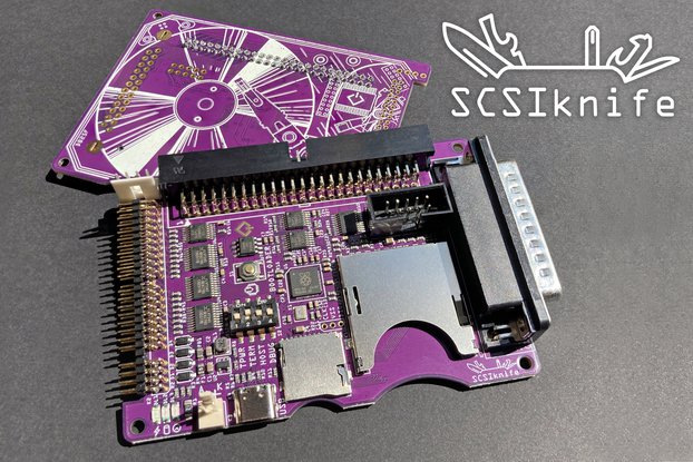 SCSIknife - ZuluSCSI™ compatible SCSI emulator