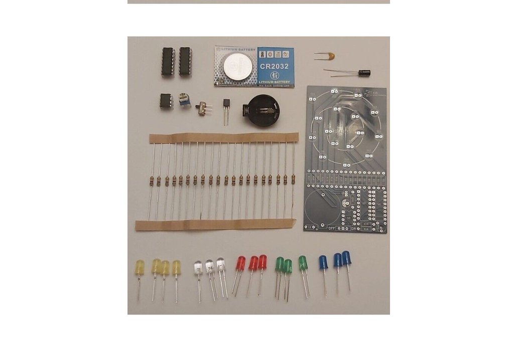 PCB Soldering practice LED Chaser project DIY kit 1