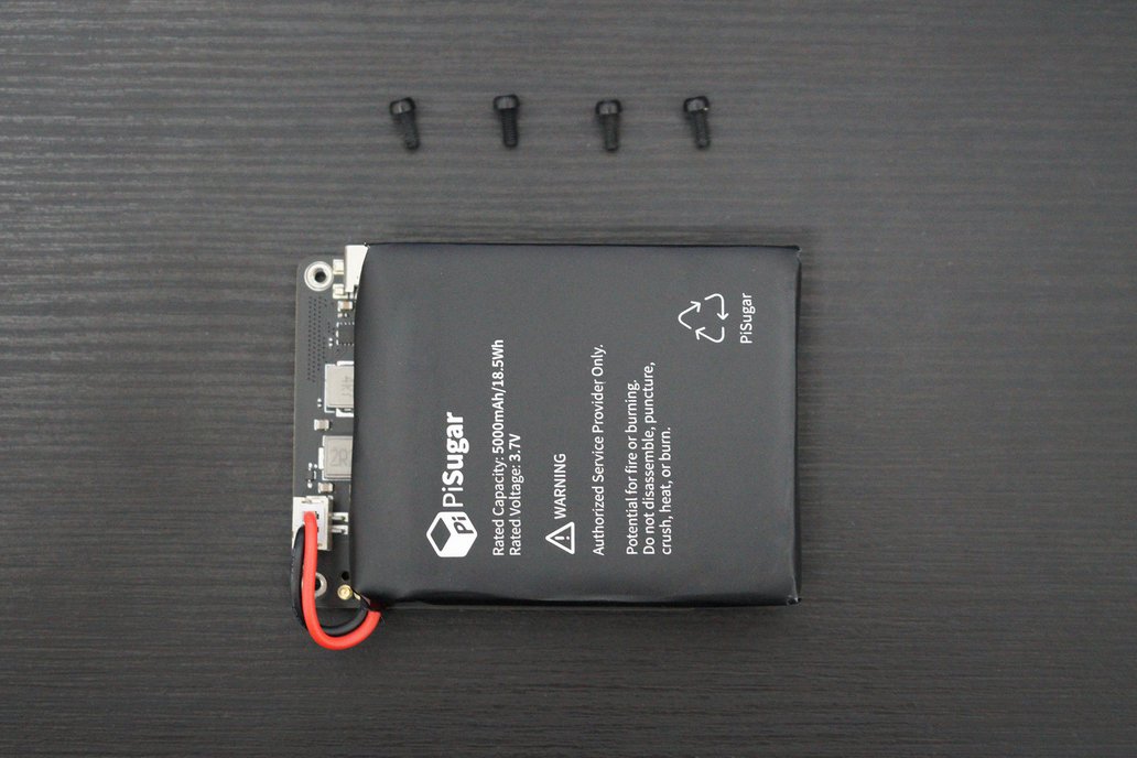 Pisugar 2 Plus: Battery for Raspberry Pi 3B/3B+/4B 1