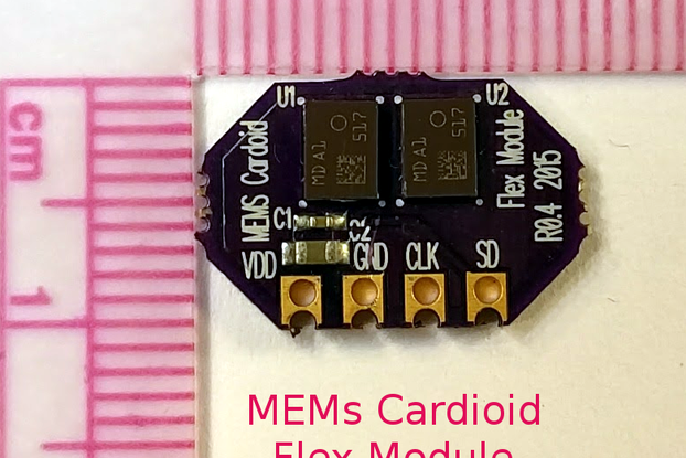 Stereo/Cardioid MEMs Microphone Flex Module