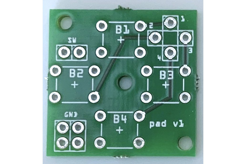 4+1 button breakout board for gaming (Dpad/cursor) 1