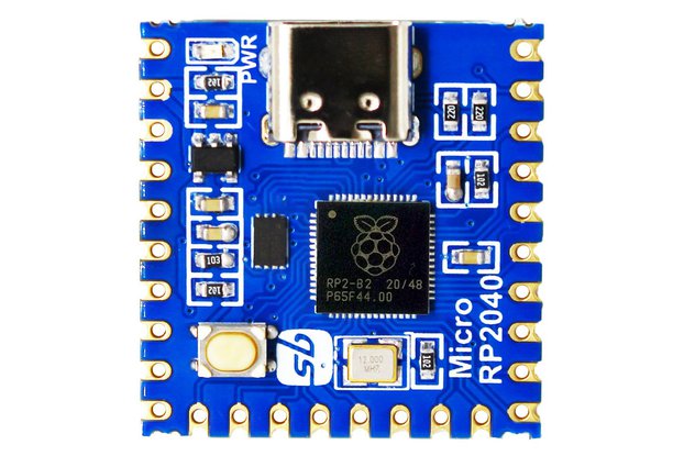 Micro RP2040, MCU Board based on RPi RP2040 MCU