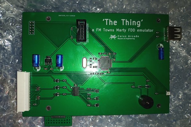 'The Thing' - FM Towns Marty FDD  emulator