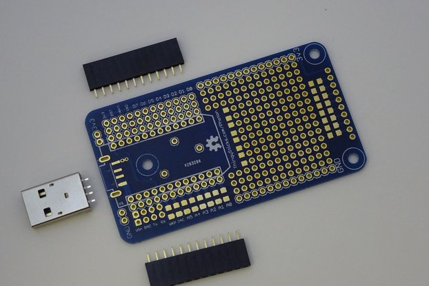 Prototype PCB for Particle Photon