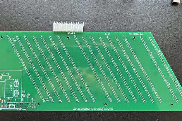 H8 BACKPLANE (PCB w/ATX POWER CONNECTOR)